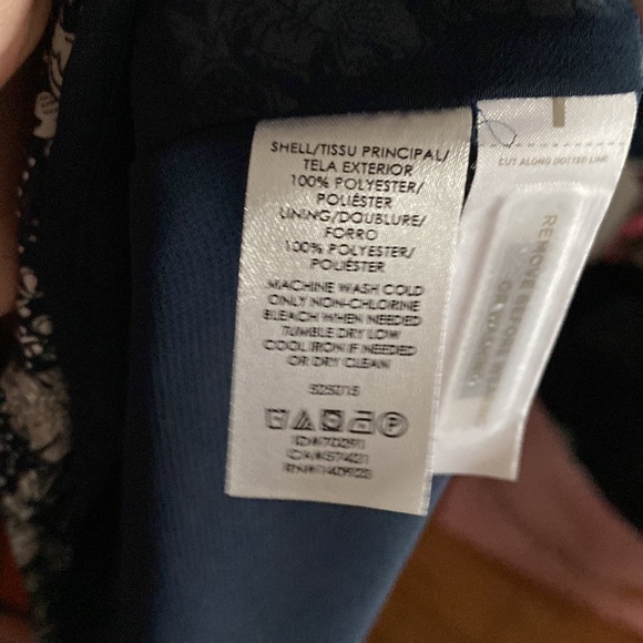 Floral dress from The Loft, long sleeve, short dress. NWOT never worn. - Picture 5 of 5